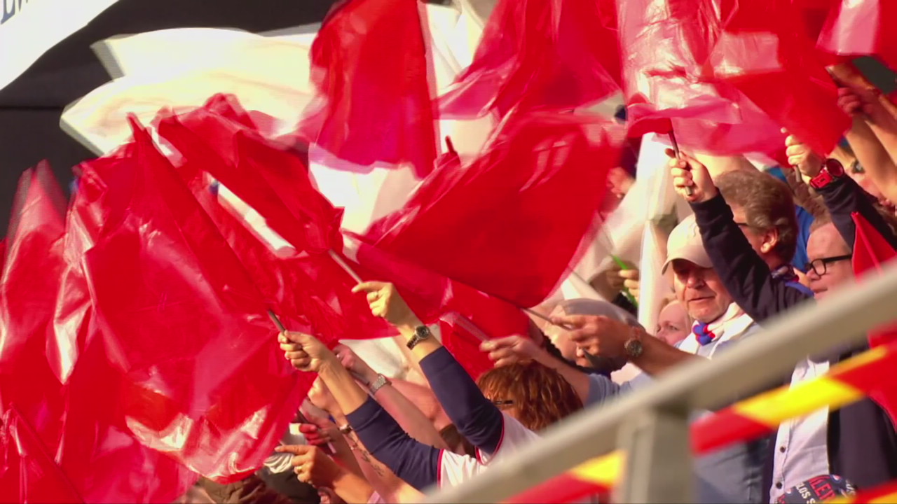Fra oss til dere supportere - La oss juble sammen på søndag og!